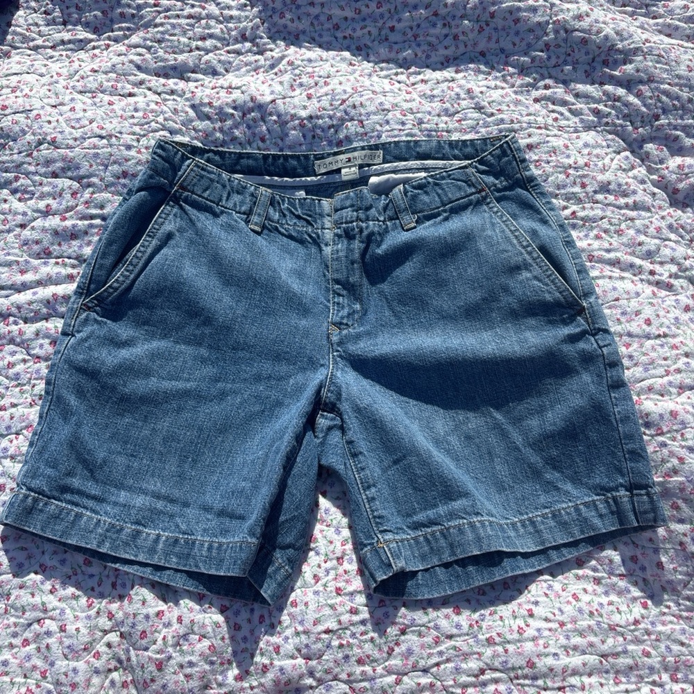 Tommy Hilfiger Blue Jean Shorts Relaxed Fit